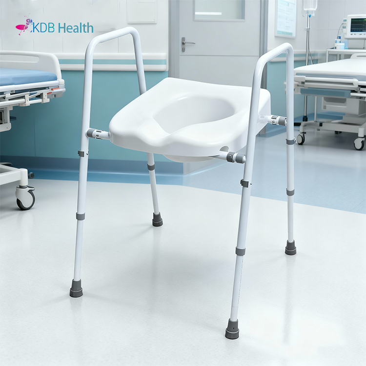 Adjustable Toilet Riser Frame with Height & Width Adjustment | 190kg Capacity