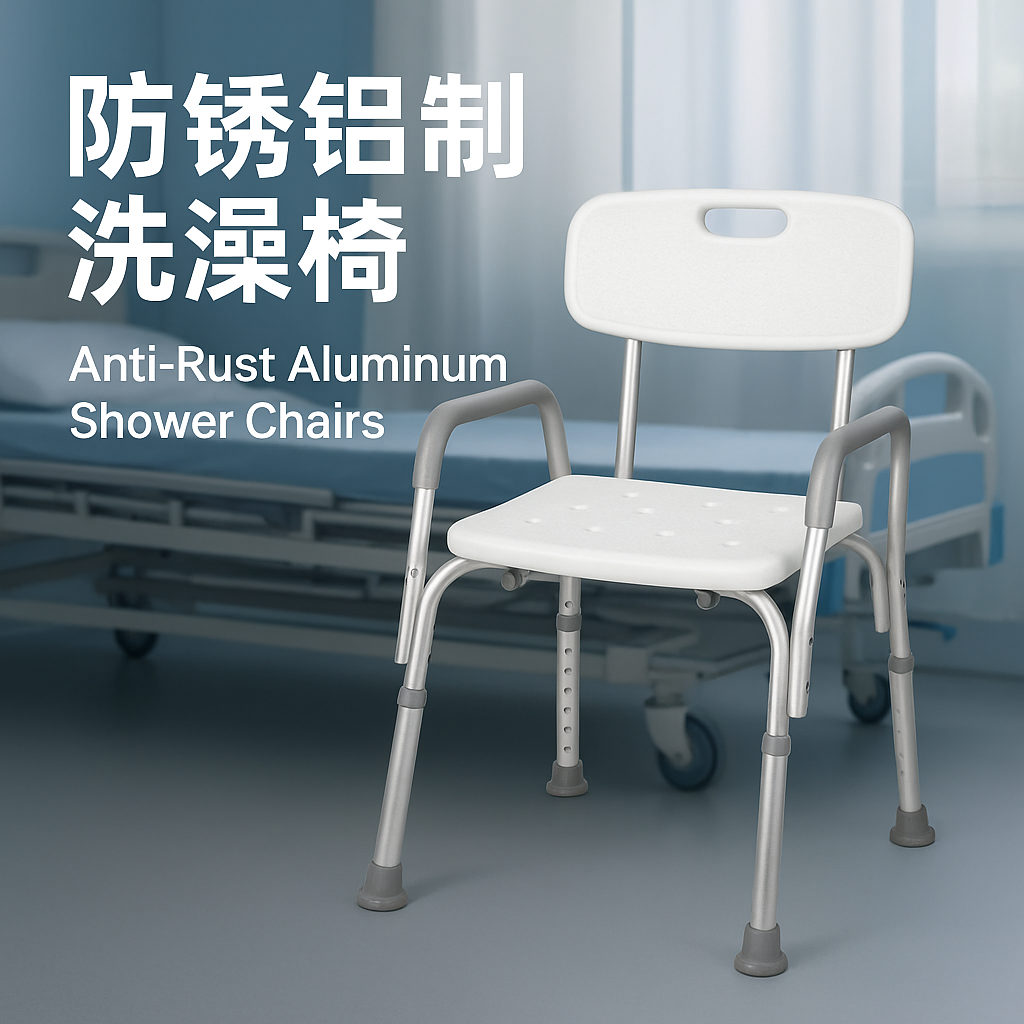 Shower Chairs with Anti-Rust Aluminum Frames: Reliable Choices for Hospitals and Nursing Homes