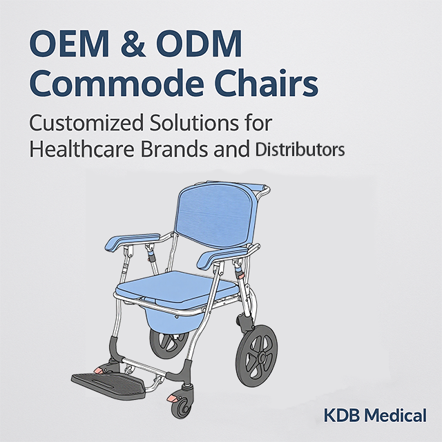 OEM & ODM Commode Chairs: Providing Customized Solutions for Medical Brands and Distributors