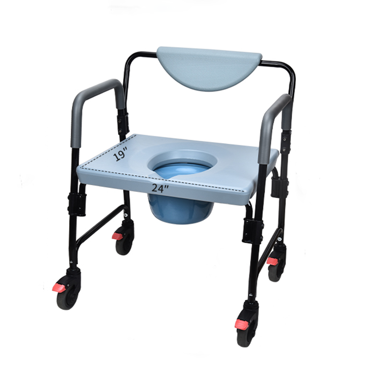  Heavy-Duty Commode Chair for Bariatric Use – KDB601A-A01
