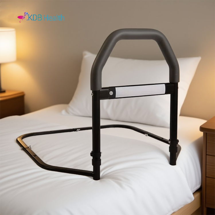 Bed Rail with Motion Sensor Light, No-Leg Design