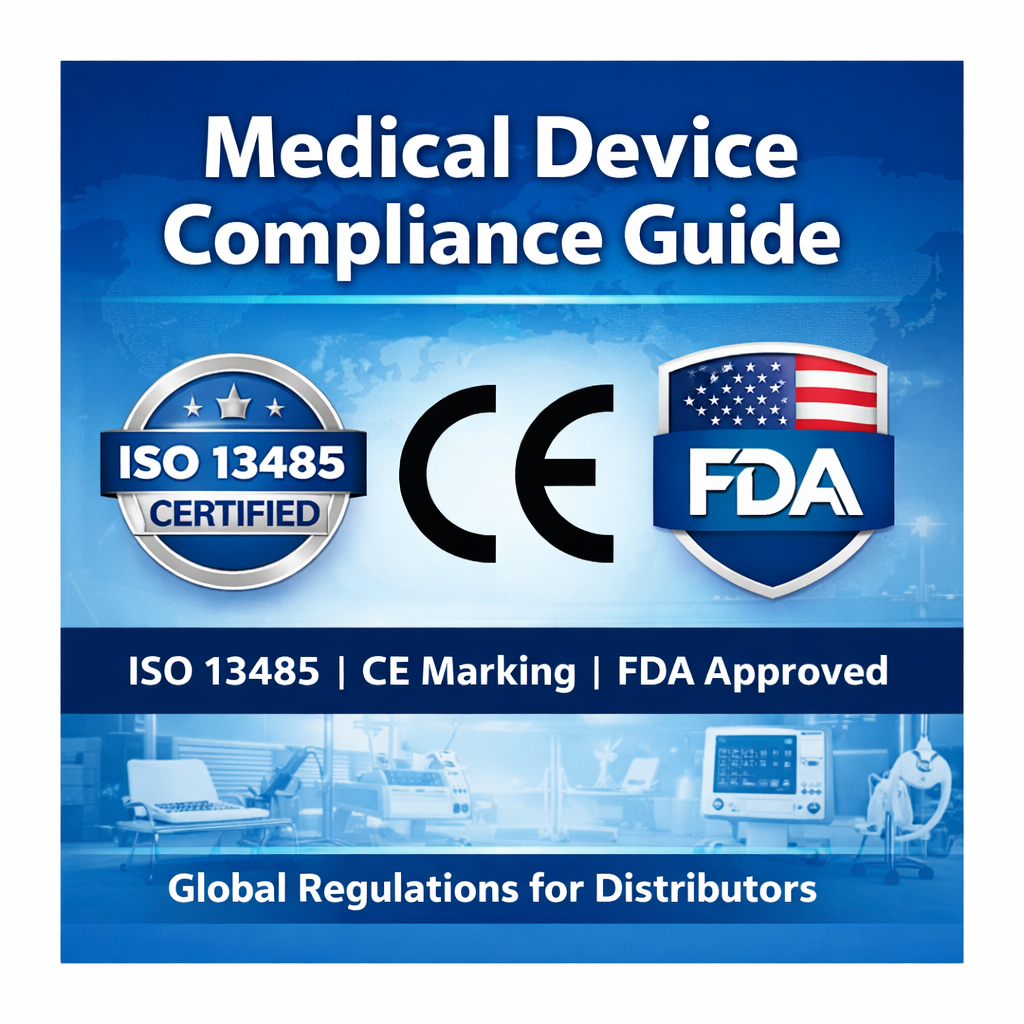 Medical Device Compliance Guide: ISO 13485, CE Marking & FDA Requirements for Global Distributors