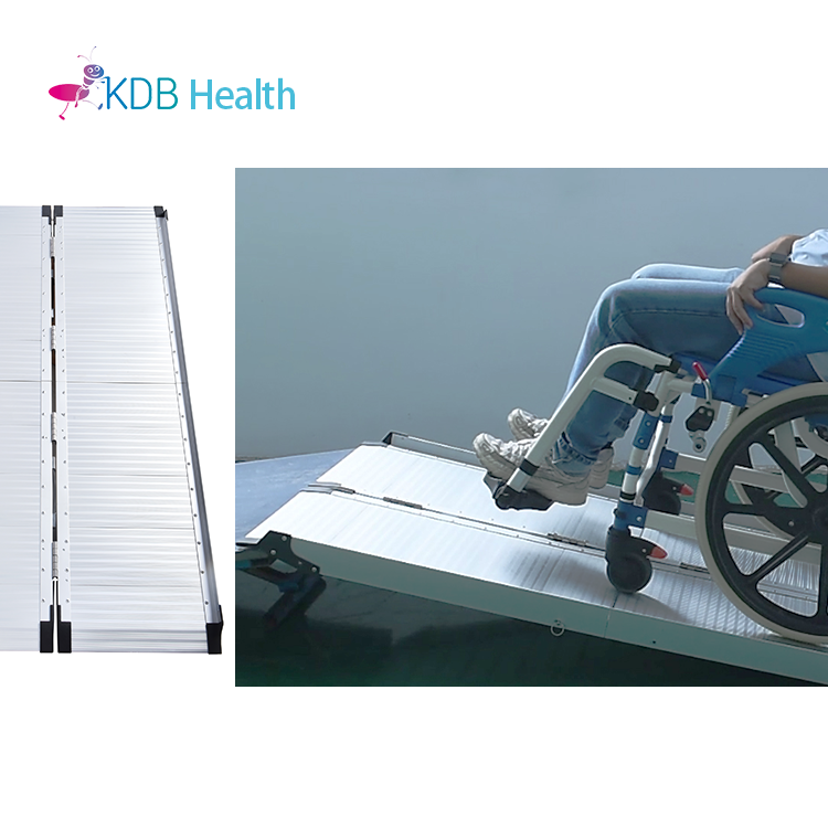 Aluminum Portable Folding Ramp for Wheelchair Access