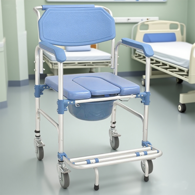 Sillas de inodoro convencionales económicas para hospitales, hogares de ancianos y centros de rehabilitación