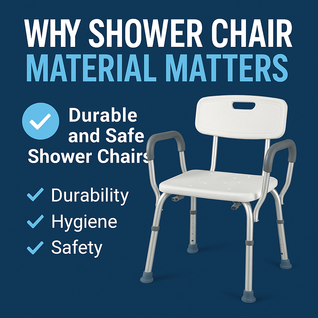 Why Shower Chair Material Matters for Safety, Durability & Healthcare Use