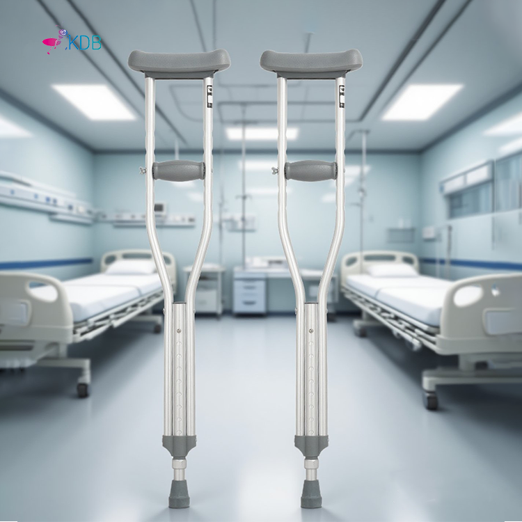 Height Adjustable Underarm Crutch for Adults