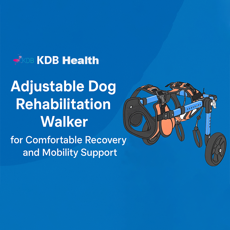 Xe Tập Đi Hỗ Trợ Phục Hồi Cho Chó, Điều Chỉnh Được, Giúp Phục Hồi Và Di Chuyển Thoải Mái