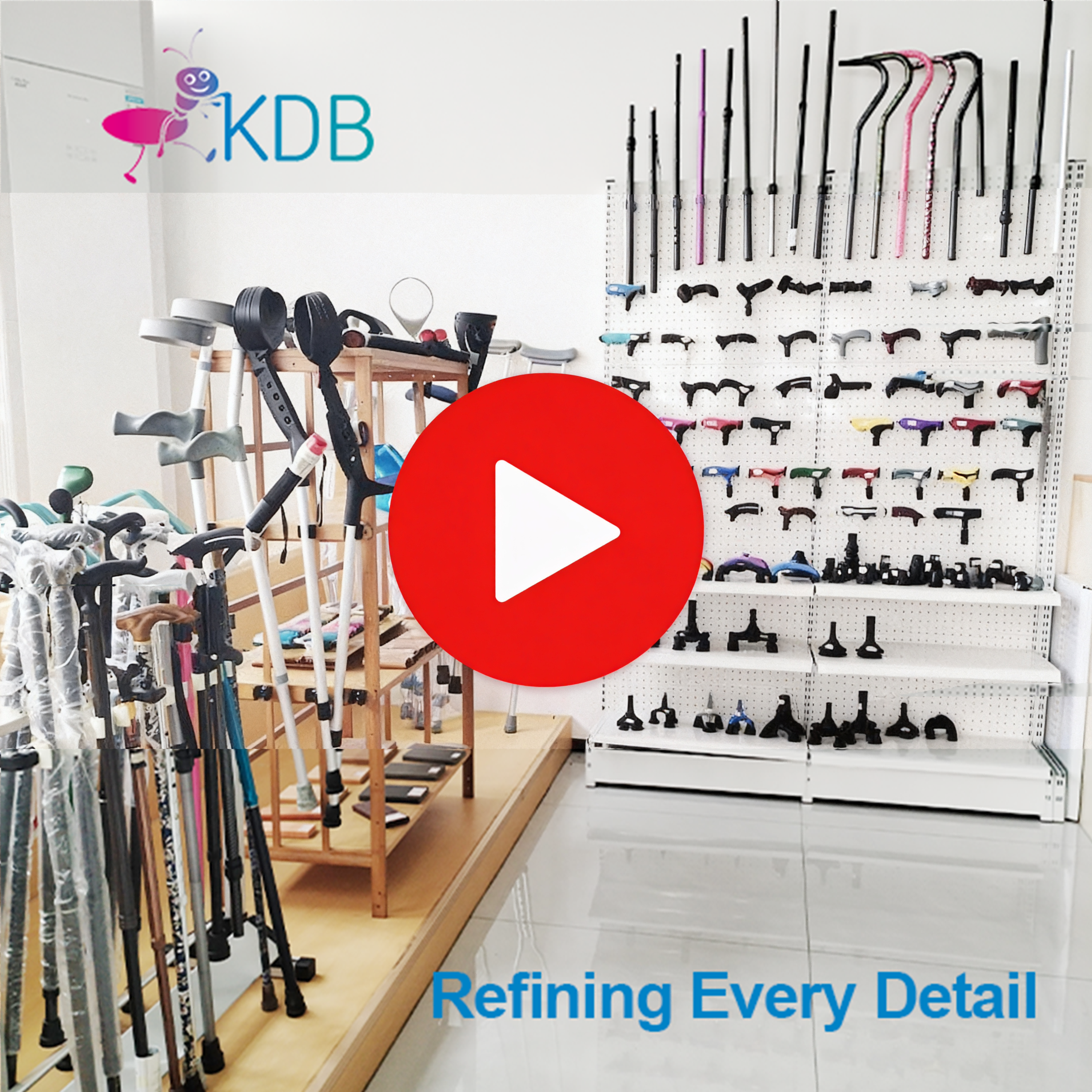 KDB Medical | How We Help Global Buyers Choose the Perfect Walking Cane in Minutes