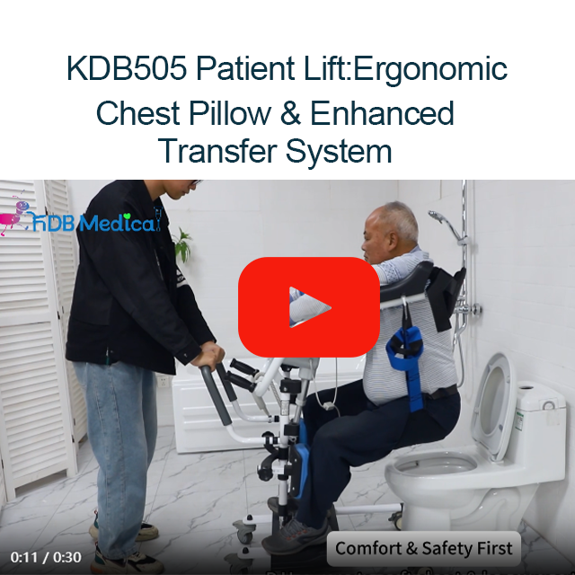 KDB505 Appareil de Levage: Oreiller Pectoral Ergonomique et Système de Transfert Amélioré