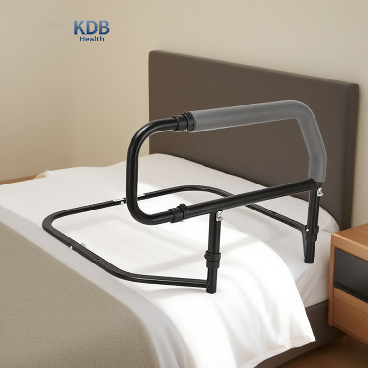 Adjustable Bedside Assist Rail with Glow Handle