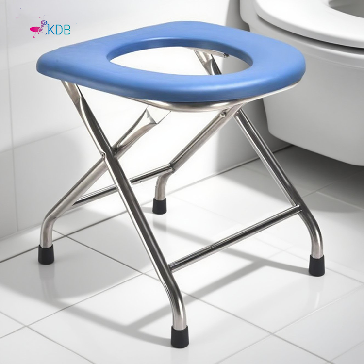 Stainless Steel Folding Commode Chair Without Bucket – KDB897B
