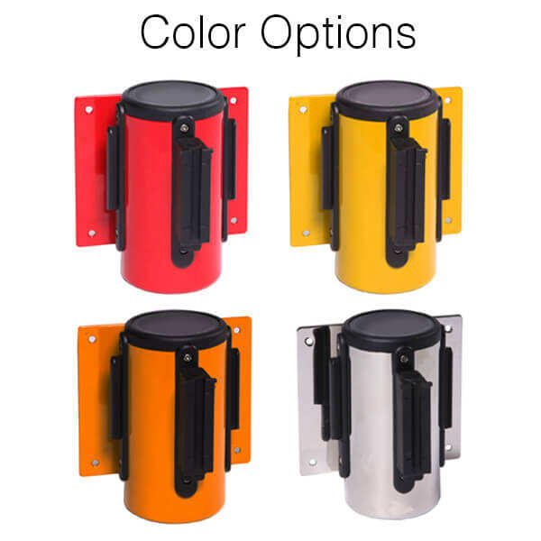 Professional Custom Printed Retractable Belt Series for Crowd Control Stanchions-Magnetic Attachment Version