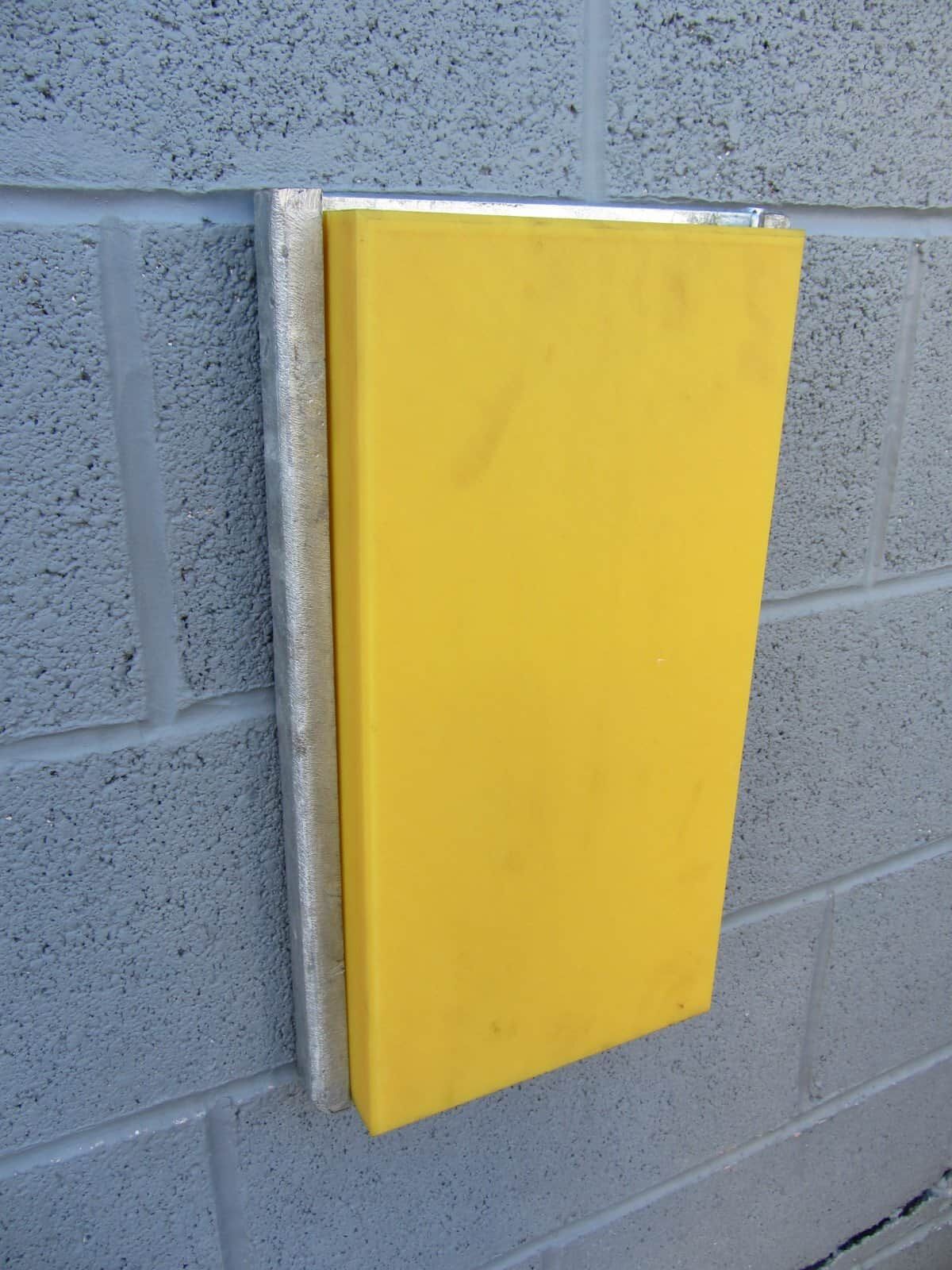 Heavy Duty Vertical Dock Bumper with UHMWPE Face for Wall & Dock Protection