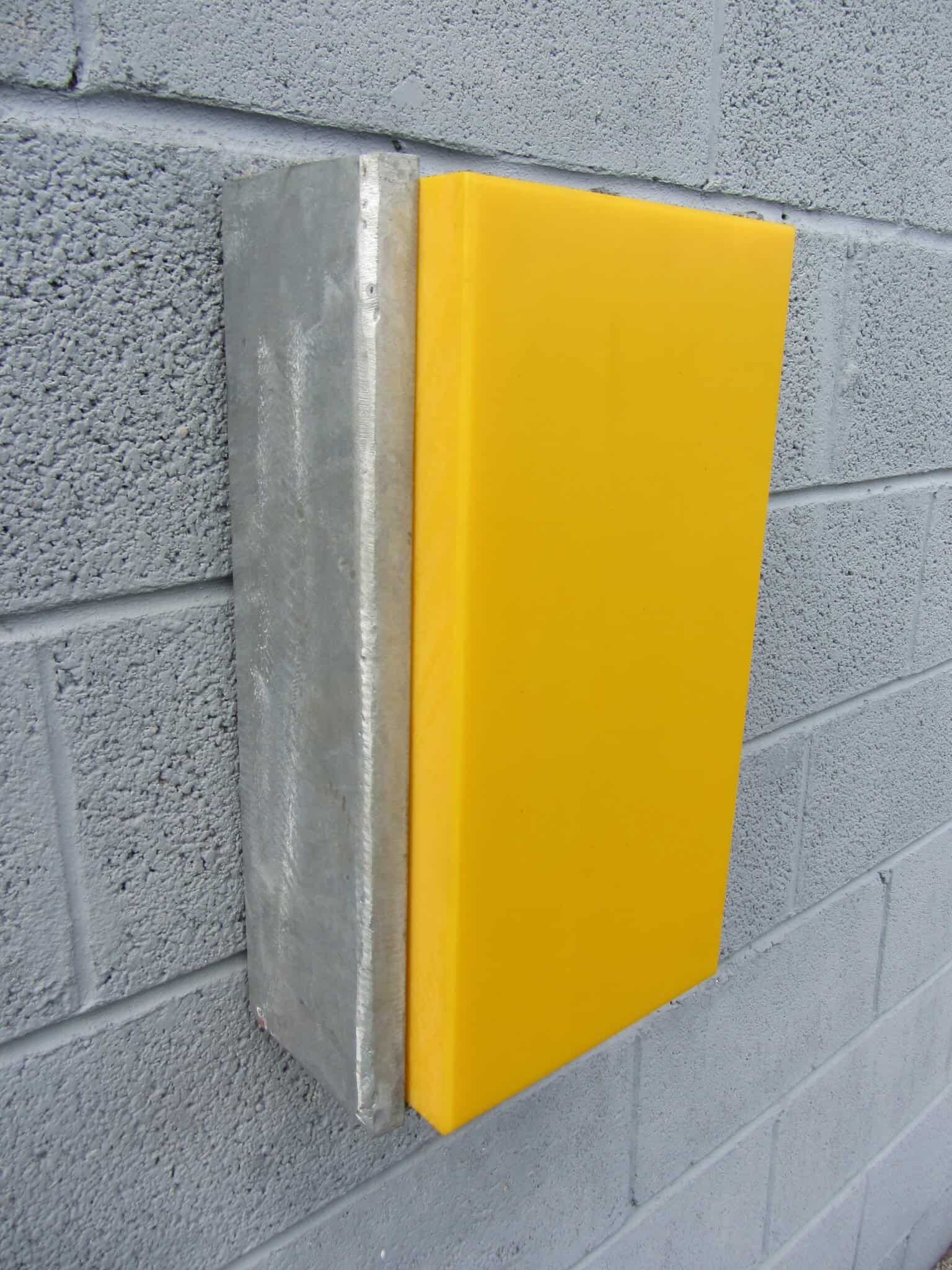 Heavy Duty Vertical Dock Bumper with UHMWPE Face for Wall & Dock Protection