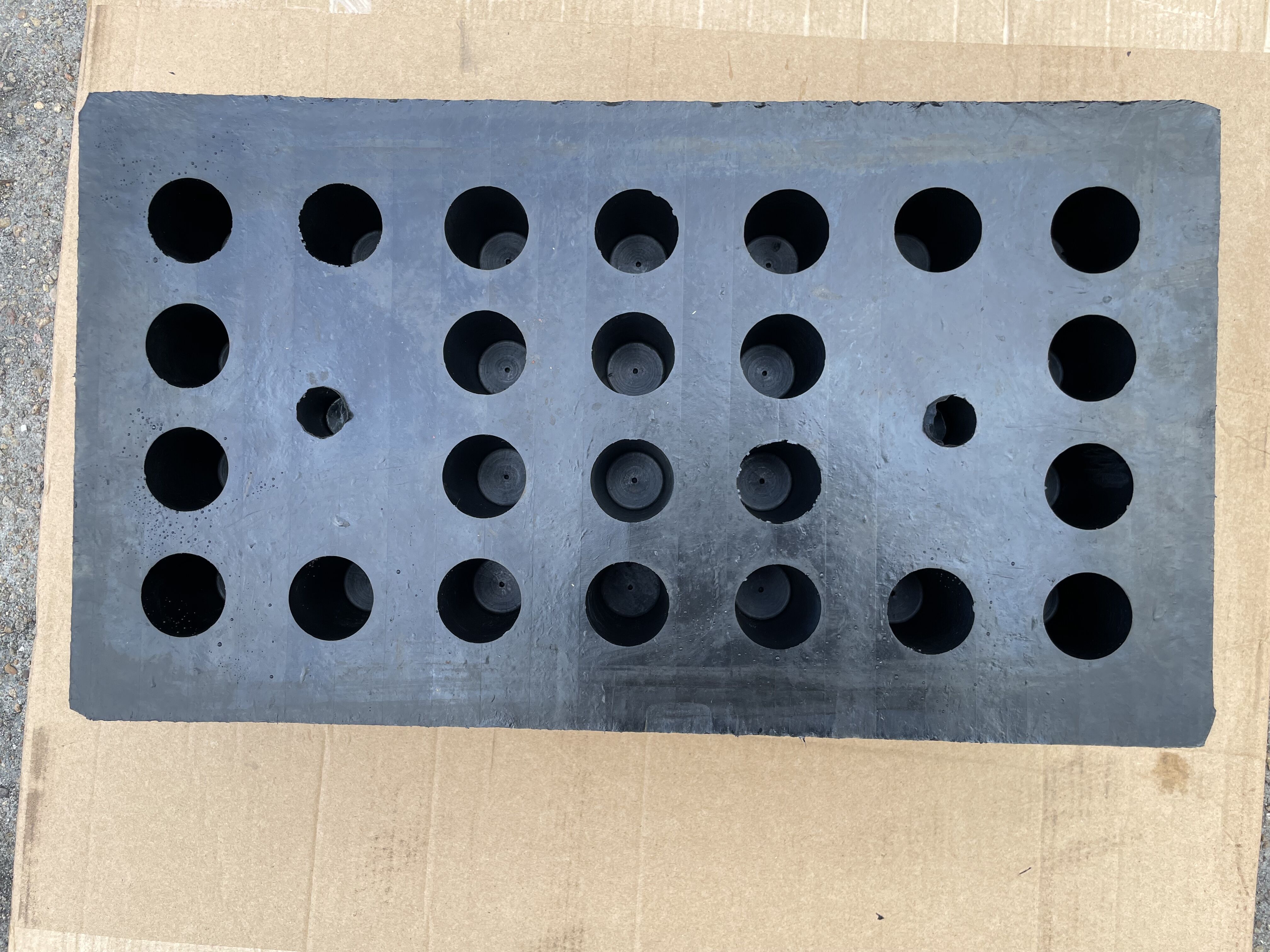 Premium UHMWPE Face Rubber Dock Bumper
