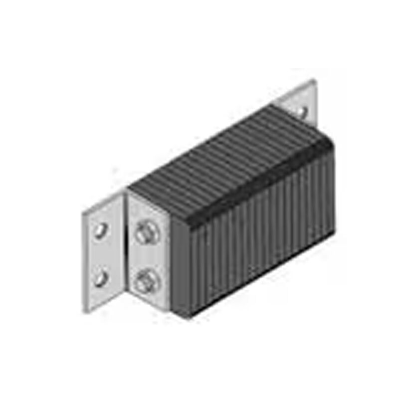 Heavy Duty Rubber Dock Bumper with Steel Angle Frame