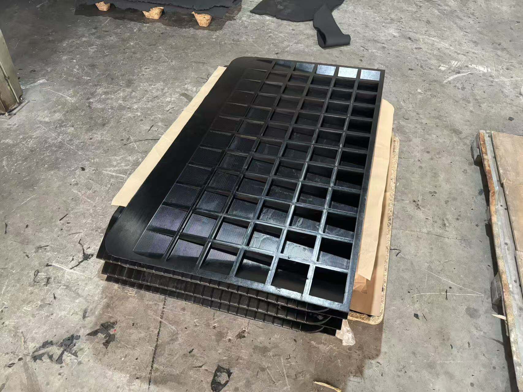 3 solid rubber threshold ramp  22000 lbs load capacity  non slip entry ramp for wheelchairs scooters  carts-2