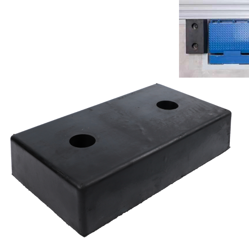 Heavy Duty 450*250*100 mm gummibilblokk nivelleringsdempere sikkerhetsdempere skjold gummiprodukt