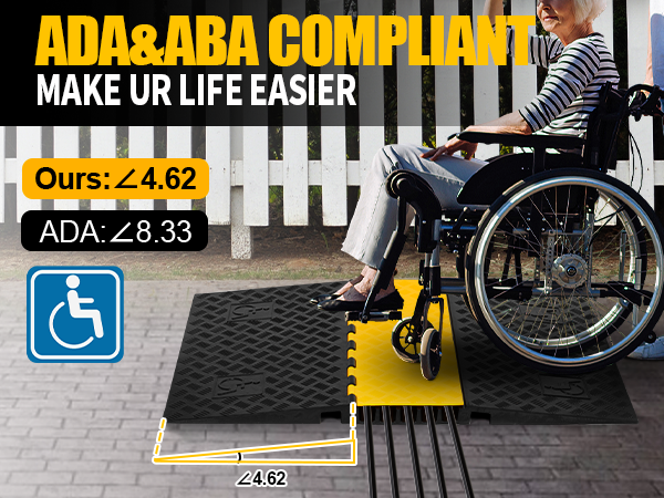 مزايا متفوقة للامتثال لمعايير ADA والسلامة