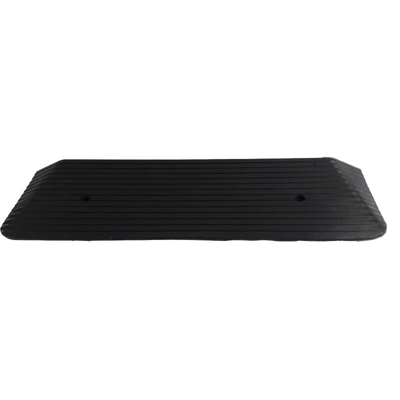 3 solid rubber threshold ramp  22000 lbs load capacity  non slip entry ramp for wheelchairs scooters  carts-3