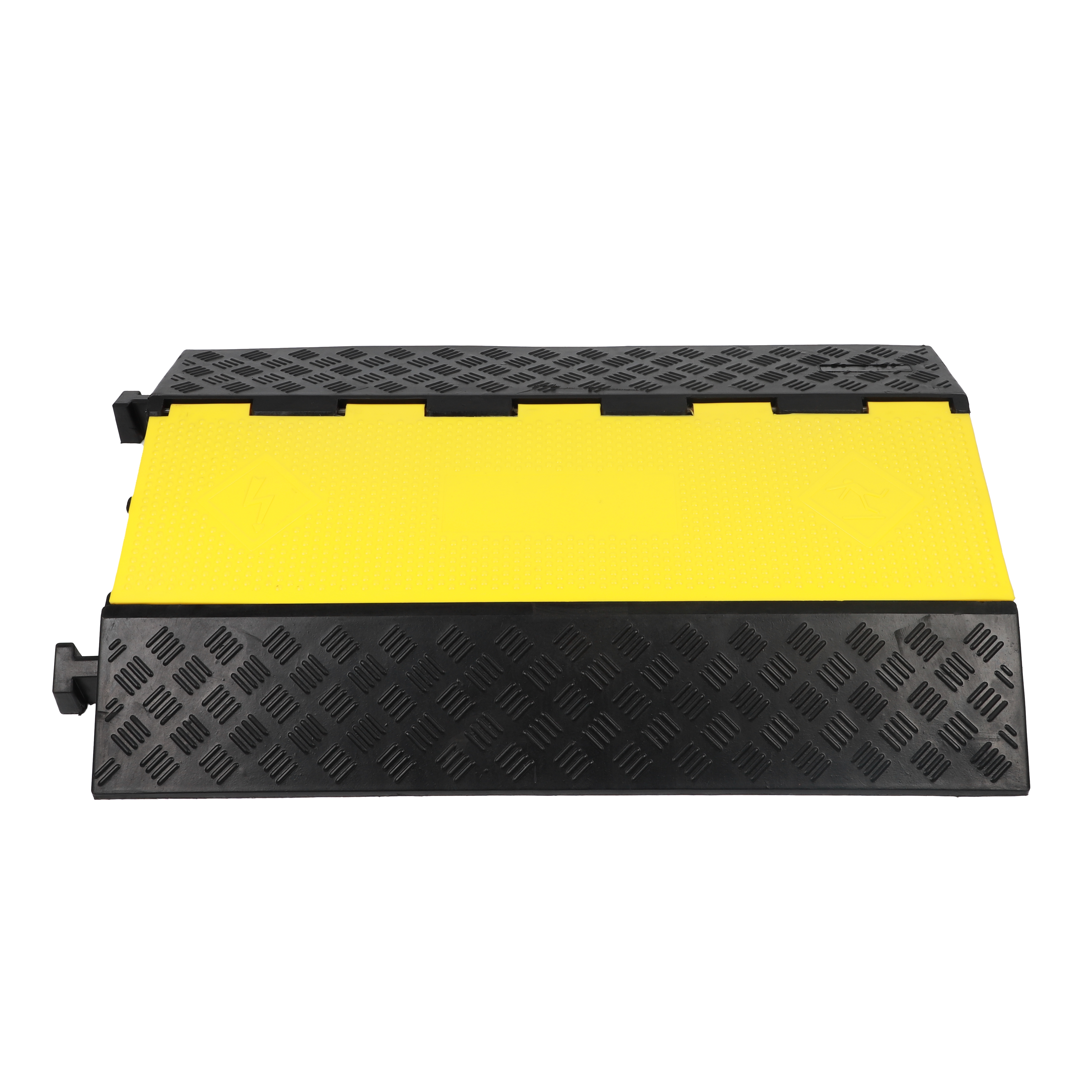 واقي كابلات صناعي فائق الثقل ثنائي القناة مع غطاء من البلاستيك العضوي (PVC) مقوى عالي الرؤية – 2XC09