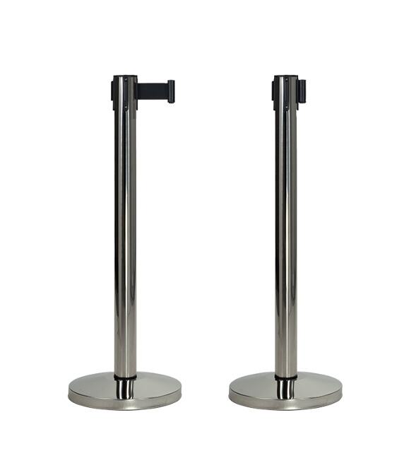 Pack of 2 Chrome Separator Posts with Black Extendable Tape 2m (1).jpg