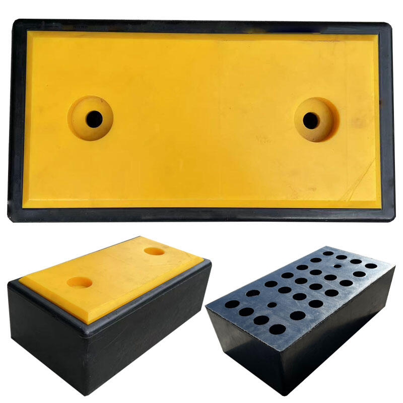 Premium UHMWPE Face Rubber Dock Bumper for Loading Dock Protection
