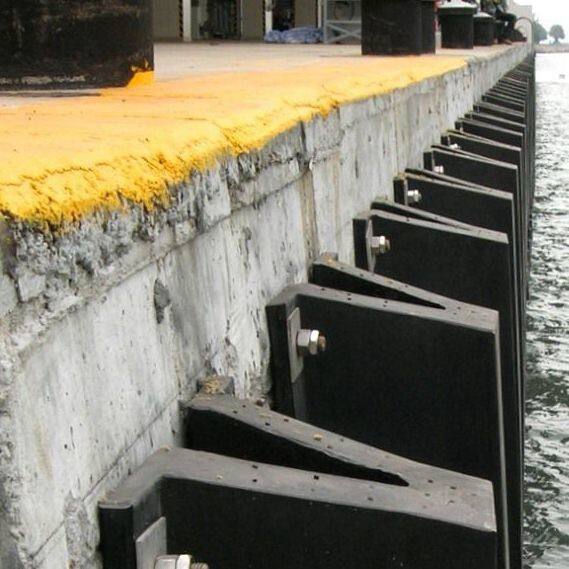 YS-A300H Arch Type Rubber Fender 1.0M+1.15M | Heavy-Duty Marine Dock Fender Manufacturer