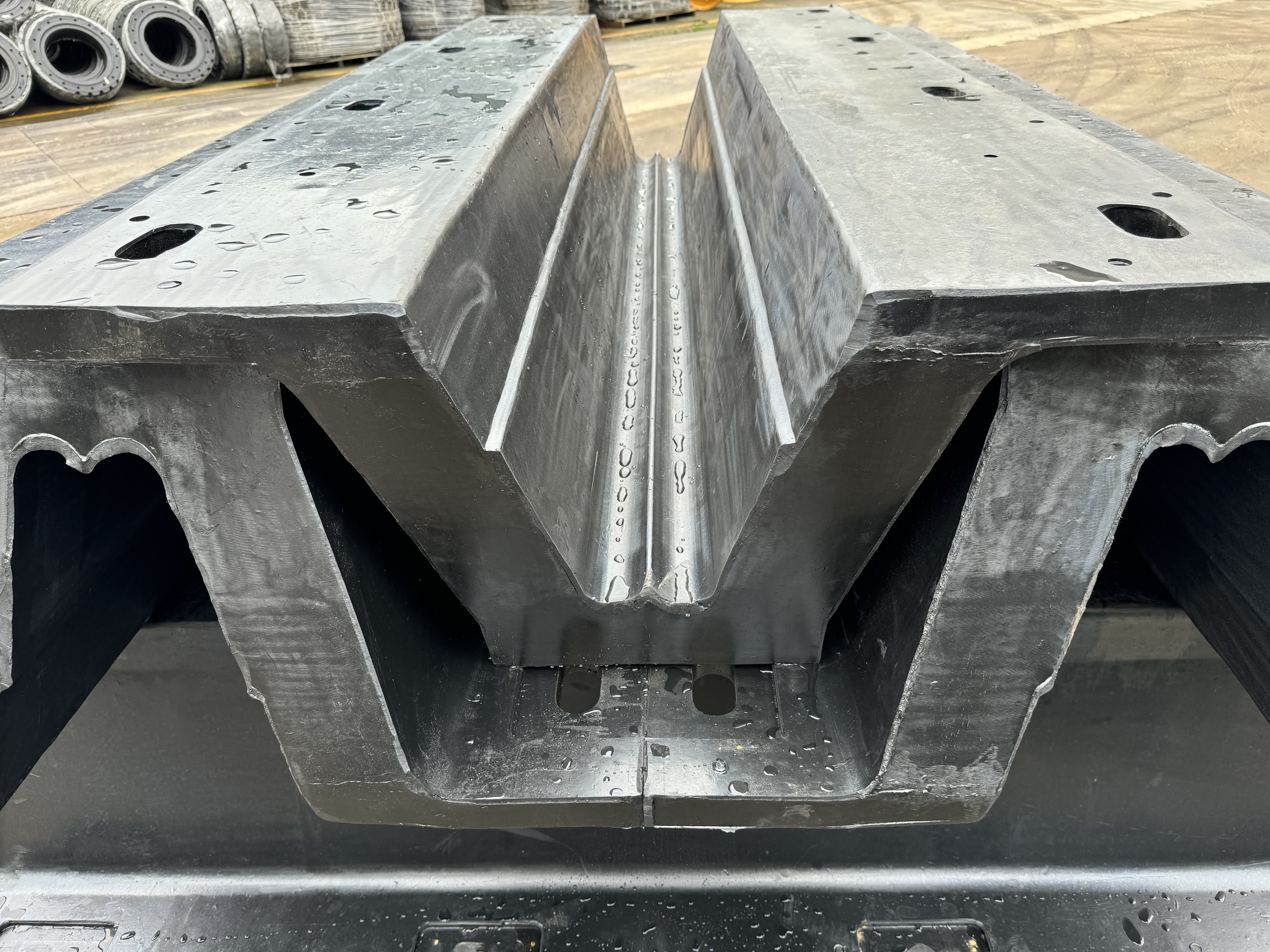 YS-A Series Arch Rubber Fender (YS-A300Hx1.5M) | High Energy Absorption & Low Reaction | Marine Berthing Protection