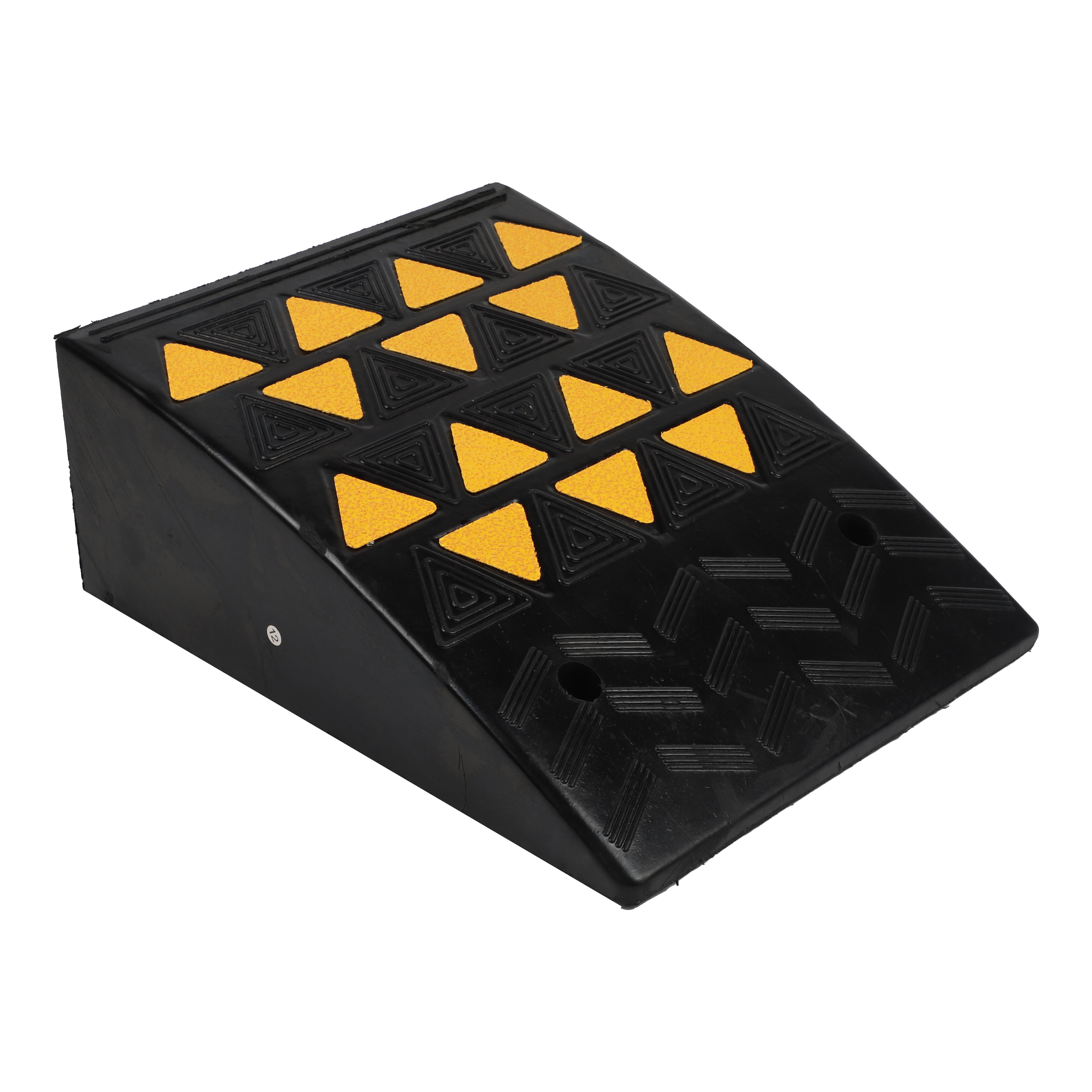 منحدر أرصفة مطاطي عاكس متين عالي الارتفاع لمنصات التحميل التجارية – الطراز CRB04