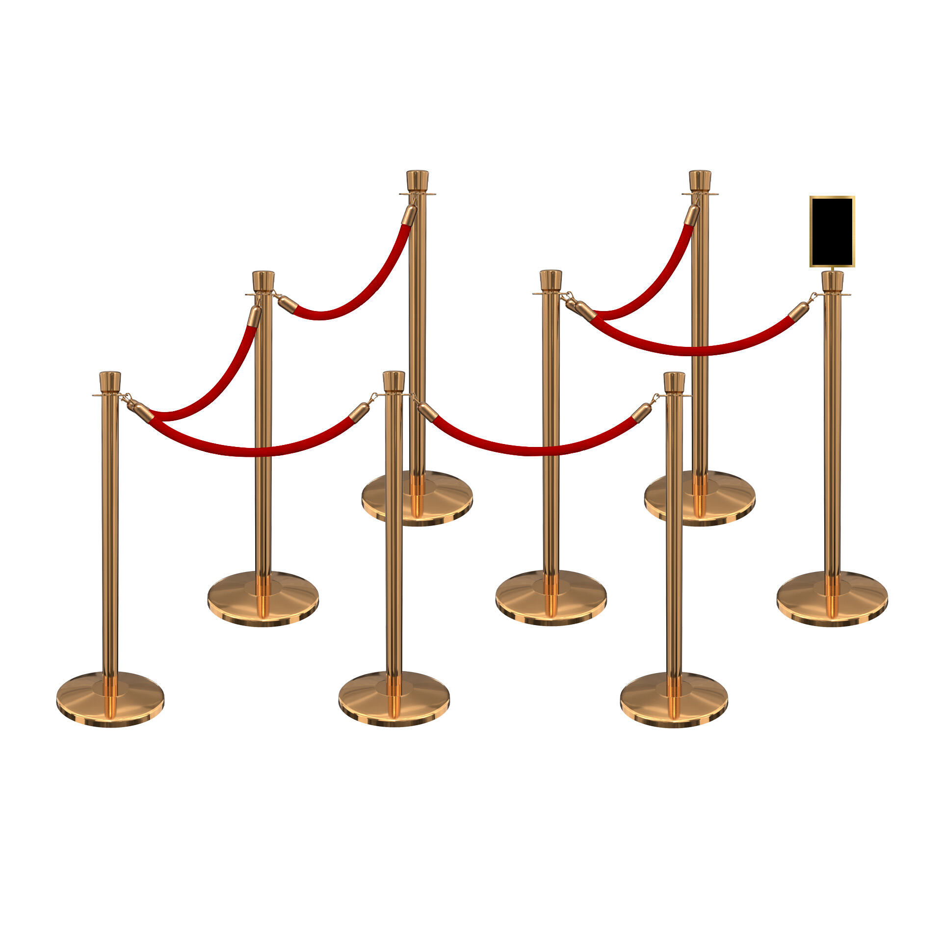 8 pack polished brass rope stanchion bundle.jpg