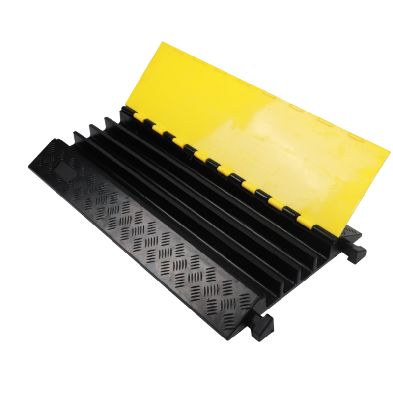 Mini dos d'âne en caoutchouc robuste fabriqué en Chine, protecteur de tuyau, câble et fil de sécurité avec housse en PVC