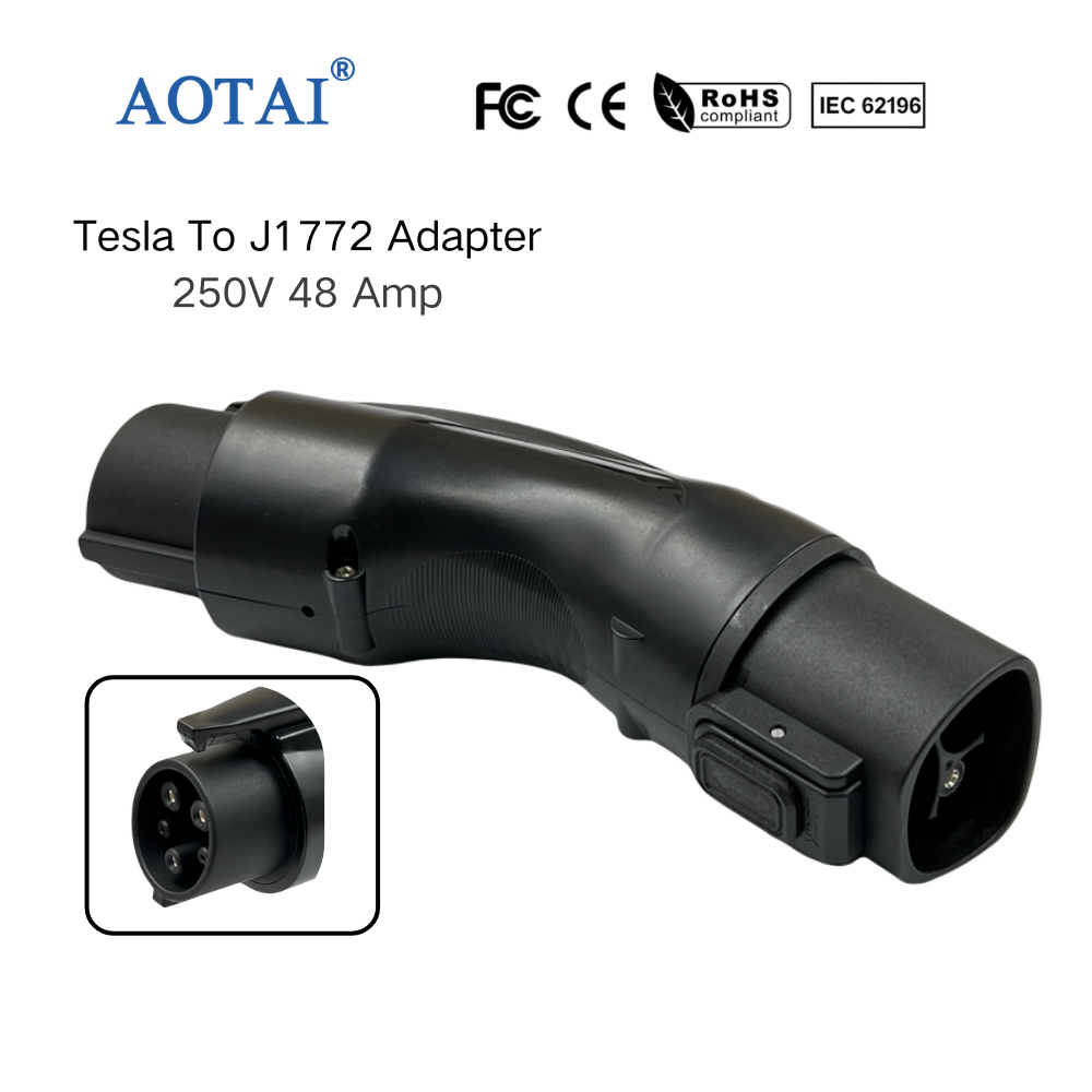 AOTAI Tesla-zu-J1772-Adapter, 250 V, 48 A