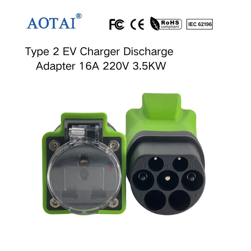 AOT-4202 Type 2 EV Charger Discharge Adapter