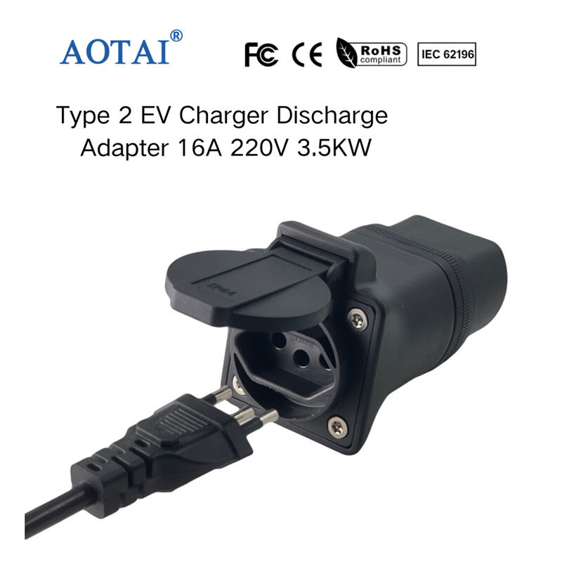 AOT-4195 Type 2 EV Charger Discharge Adapter