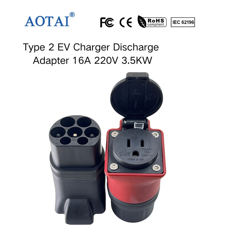 AOT-4196 Type 2 EV Charger Discharge Adapter