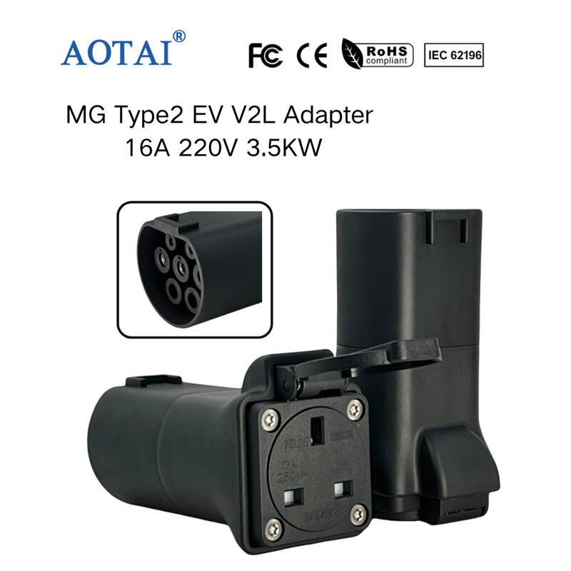 AOT-4364 UK MG Type2 V2L Adapter