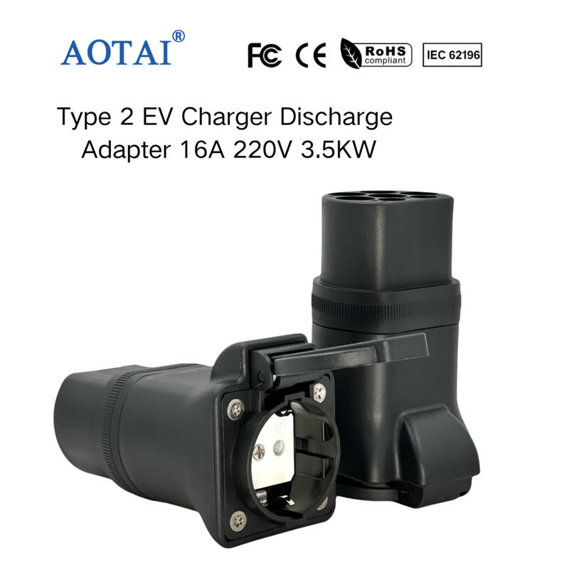 AOT-4166 Type 2 EV Charger Discharge Adapter