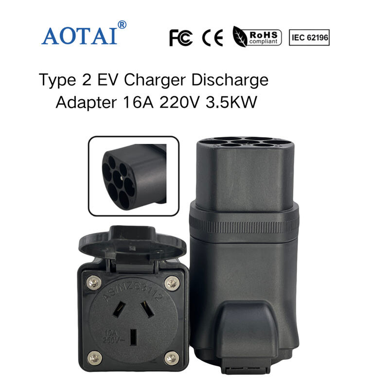AOT-4197 Type 2 EV Charger Discharge Adapter