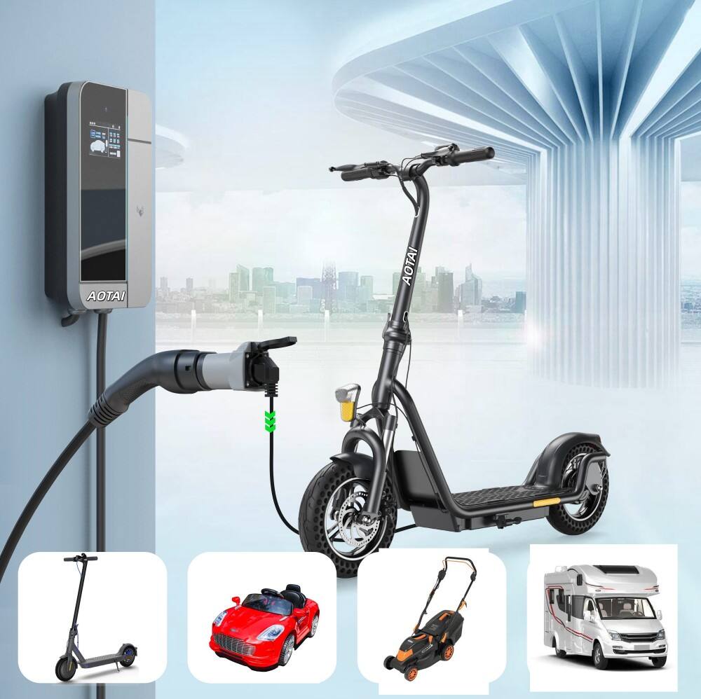 AOTAI Type 2 Charger 3.5kW 16A/13A/10A Adjustable Plug Type 2 to Swiss T13