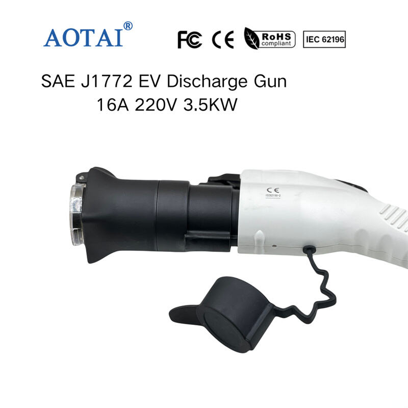 AOT-4122 SAE J1772 EV Discharge Gun