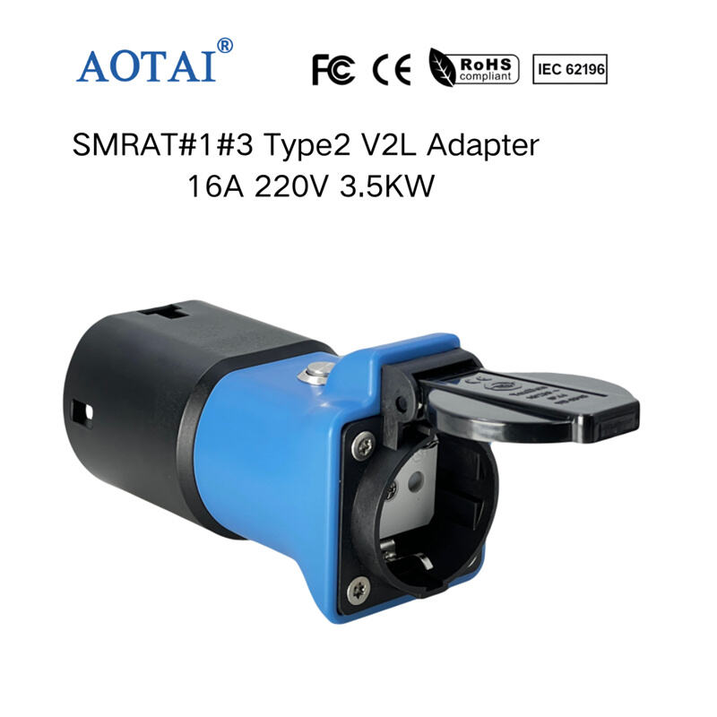 AOT-4366 SMRAT#1#3 Type2 EV V2L Adapter