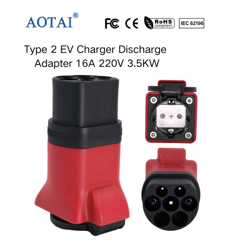 AOT-4189 Type 2 EV Charger Discharge Adapter