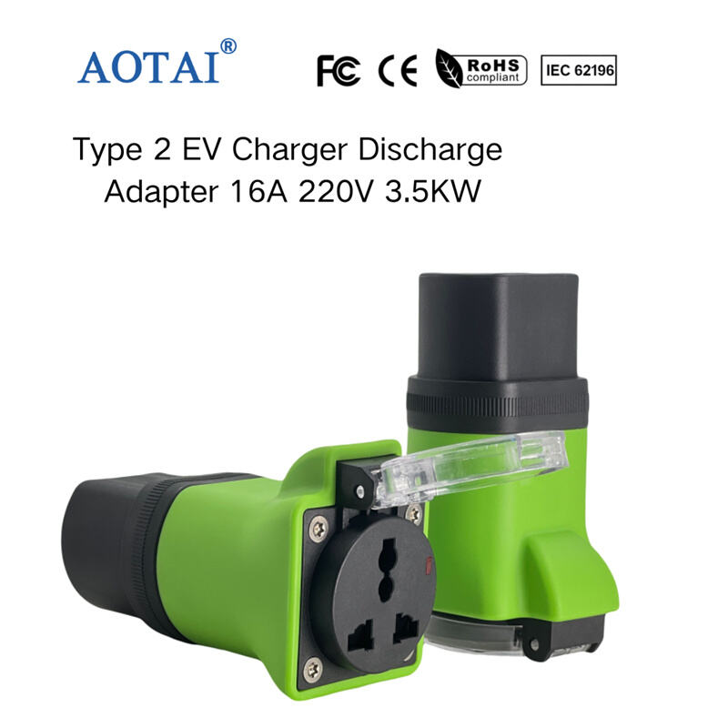 AOT-4202 Type 2 EV Charger Discharge Adapter