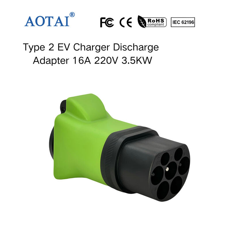 AOT-4212 Type 2 EV Charger Discharge Adapter