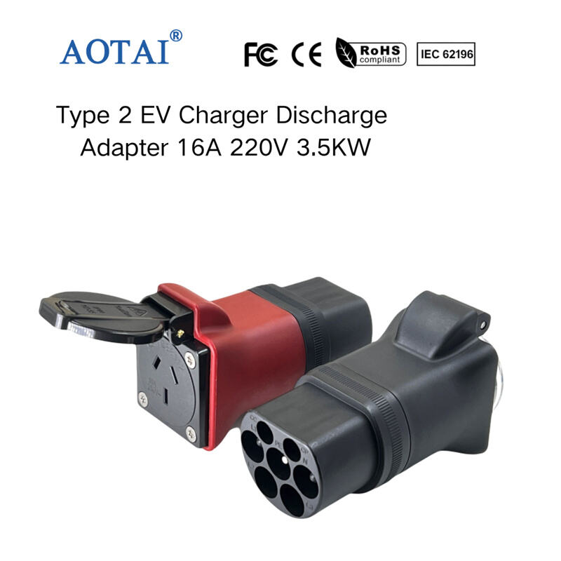 AOT-4197 Type 2 EV Charger Discharge Adapter