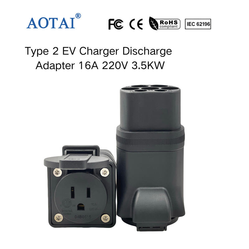 AOT-4196 Type 2 EV Charger Discharge Adapter