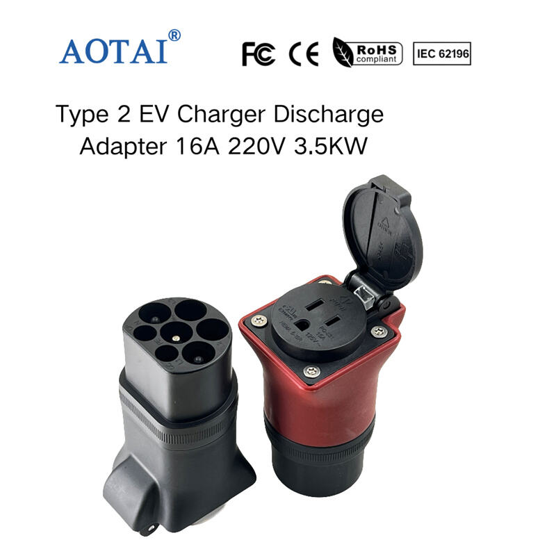 AOT-4196 Type 2 EV Charger Discharge Adapter