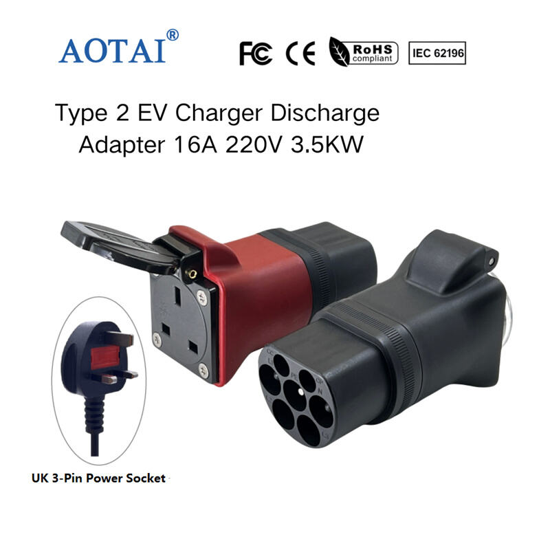 AOT-4198 Type 2 EV Charger Discharge Adapter