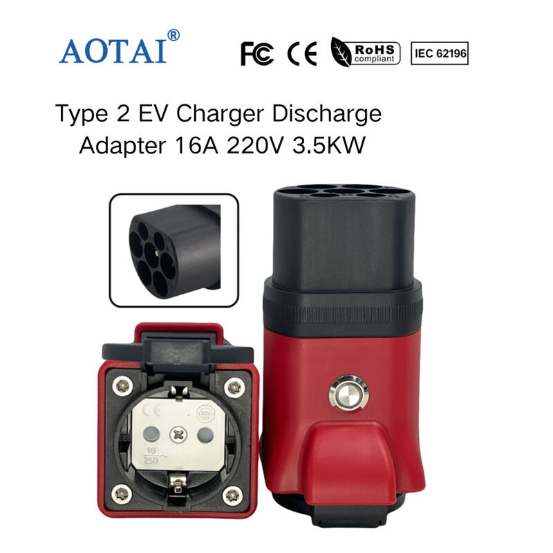 AOT-4488 Type 2 EV Charger Discharge Adapter